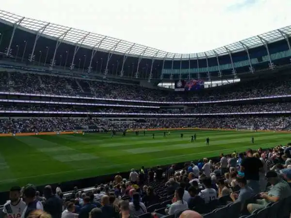 Tottenham Hotspur Stadium East Stand - Blok 124 udsigt